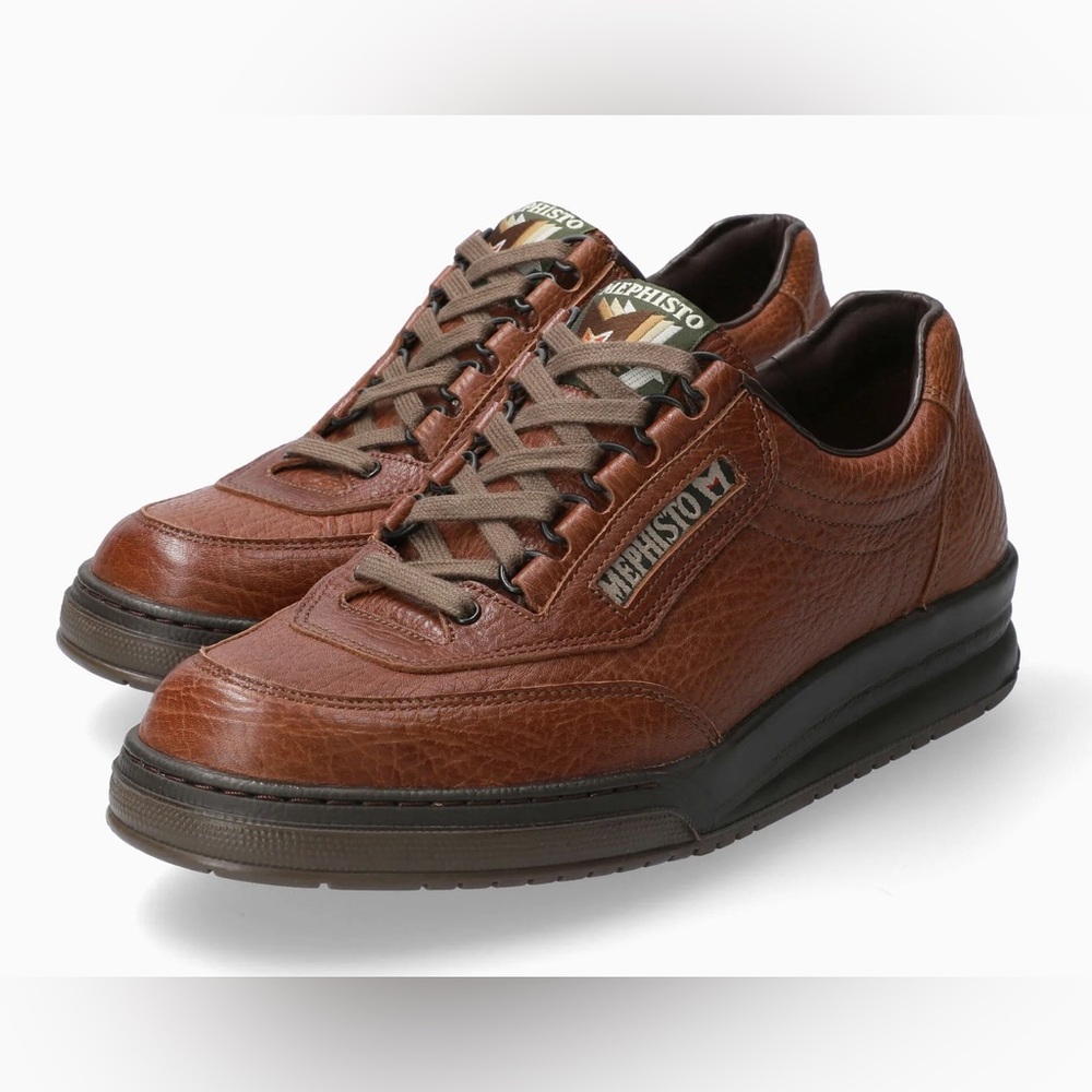 Mephisto Runoff Brown Leather Walking Shoes Men’s 10.5 – Retail $425
